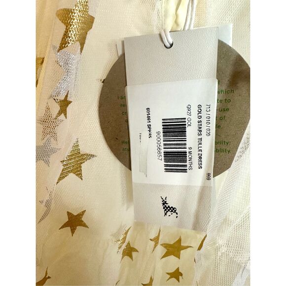Stella McCartney baby good star tulle dress NWT Size 9 months - Picture 6 of 7